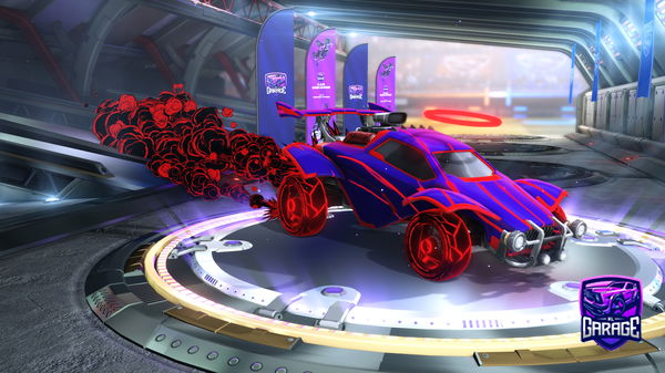 A Rocket League car design from Noahasrona