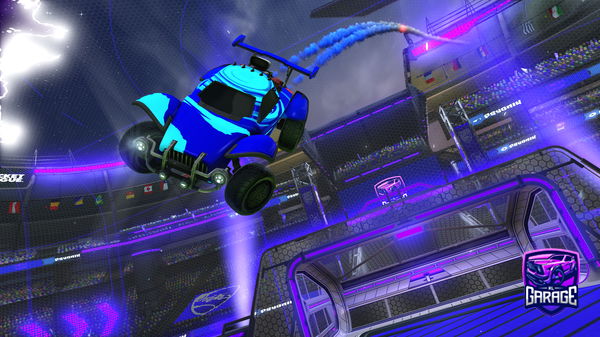 A Rocket League car design from Clem7