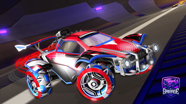 A Rocket League car design from Jordan_Robles