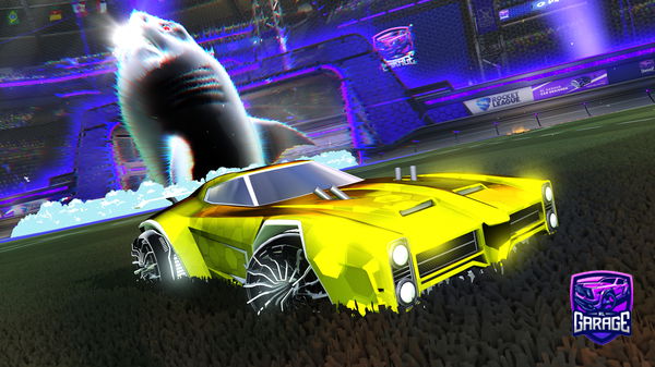 A Rocket League car design from Duke92