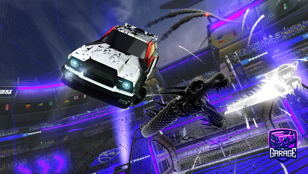 A Rocket League car design from HollyRL