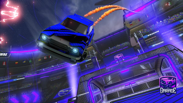 A Rocket League car design from Amazingalfie