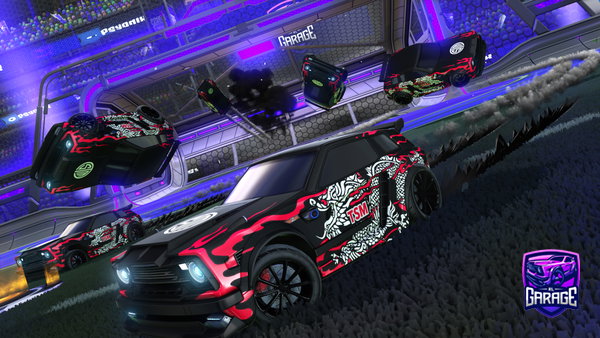 A Rocket League car design from Hauntingsig