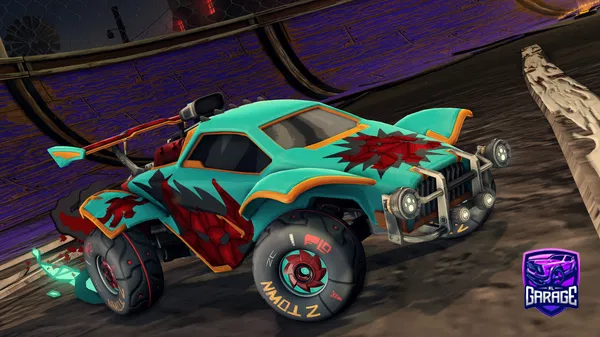 A Rocket League car design from SuperMommy