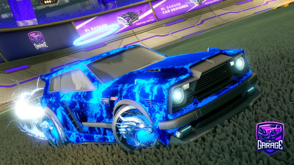 A Rocket League car design from Abubakertariq