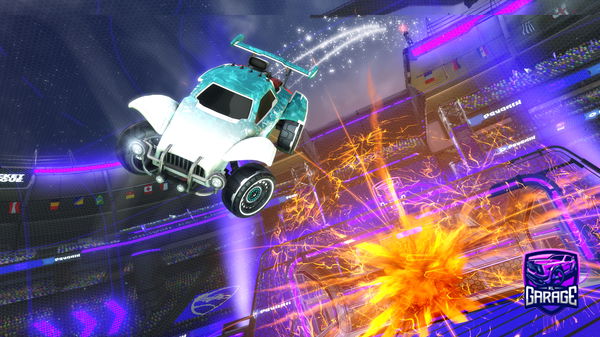 A Rocket League car design from TheBooonerxp