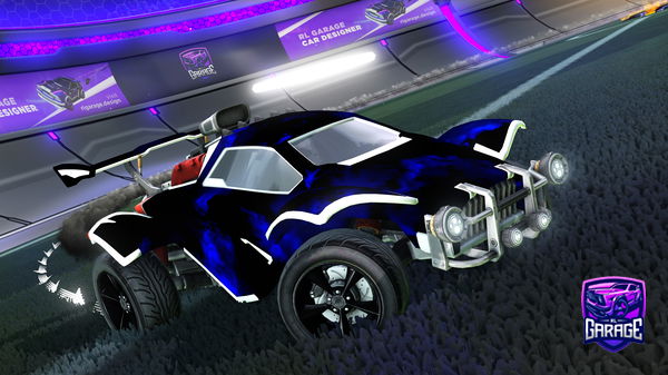 A Rocket League car design from nuxtoast