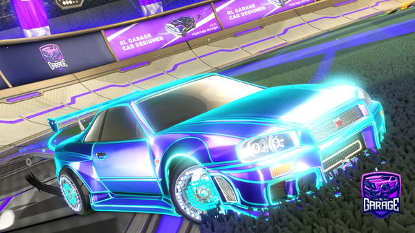 A Rocket League car design from Maxikaxi6194