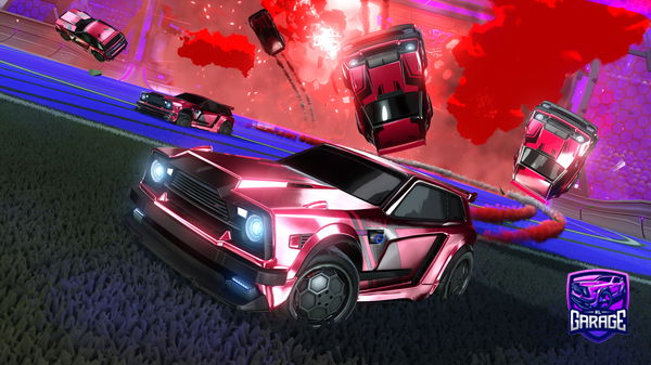 A Rocket League car design from AlirezaCF7