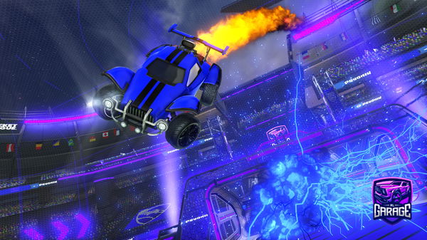 A Rocket League car design from G100