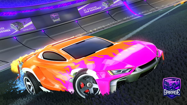 A Rocket League car design from Dontilin