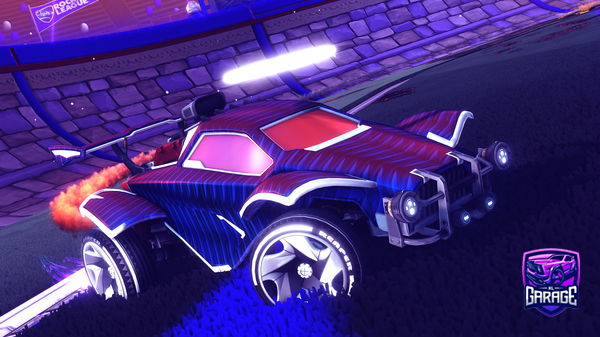 A Rocket League car design from Machinegun109