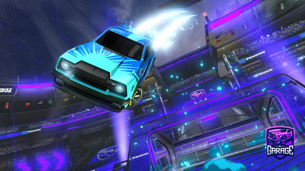 A Rocket League car design from delta_zy