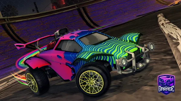 A Rocket League car design from Sleepless8