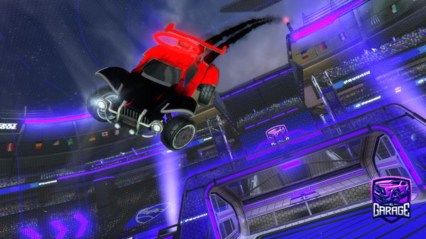 A Rocket League car design from Mxjin123