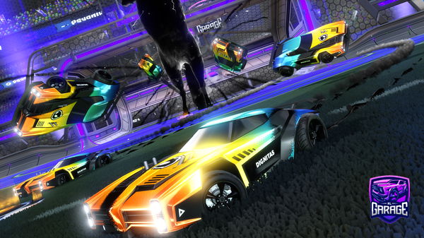 A Rocket League car design from AangsWife