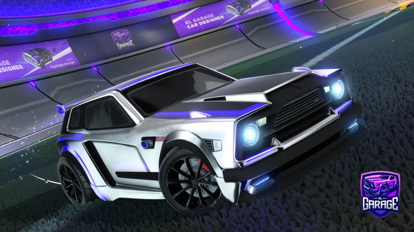 A Rocket League car design from ManUTurtle