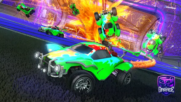 A Rocket League car design from StrayBox1694