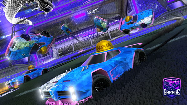 A Rocket League car design from somethingis2