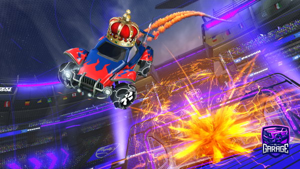 A Rocket League car design from jeykook5567