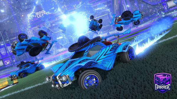 A Rocket League car design from Superfast911