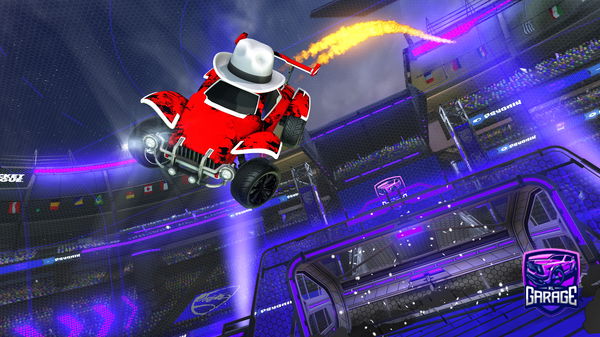 A Rocket League car design from ea01