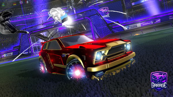 A Rocket League car design from hulgus13