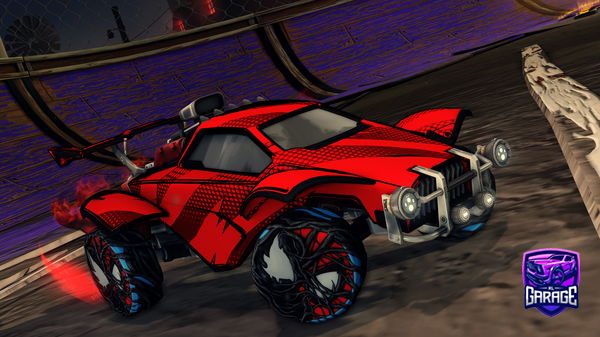 A Rocket League car design from Capybara_RL