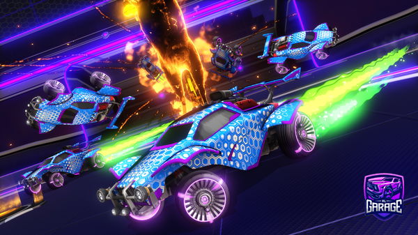 A Rocket League car design from MTGX