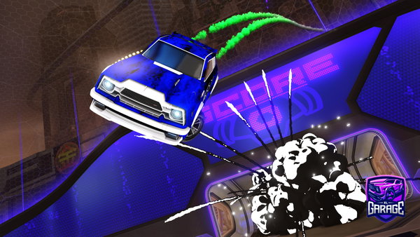 A Rocket League car design from CheeseGradr960