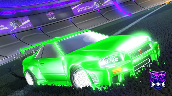 A Rocket League car design from Alpha_fish