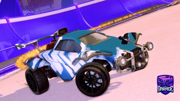 A Rocket League car design from MystifyOS