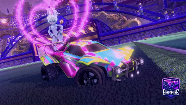 A Rocket League car design from Soapynya