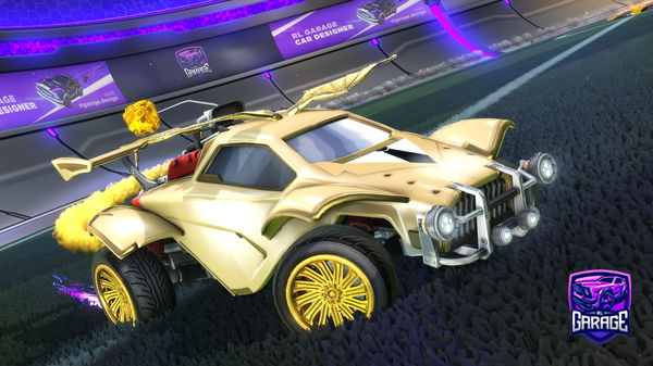 A Rocket League car design from Robin_scootz