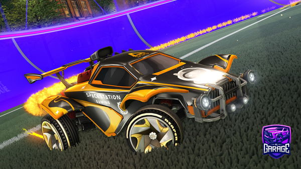 A Rocket League car design from arj0083