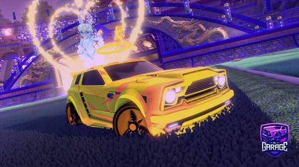 A Rocket League car design from Dizzy_Izzy