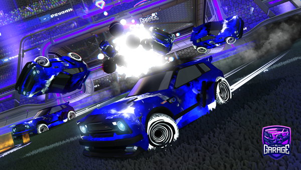 A Rocket League car design from vogeltom