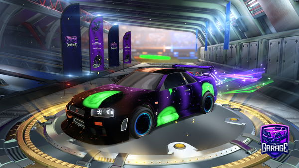 A Rocket League car design from Matthaprowilkaas