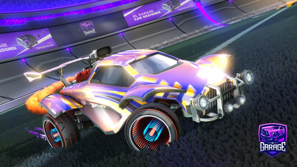 A Rocket League car design from Avatar_Swga