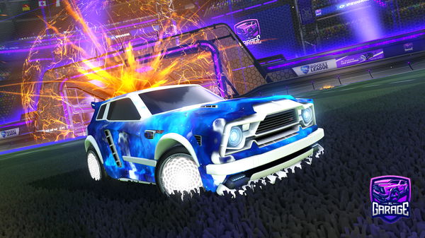 A Rocket League car design from AurelJK