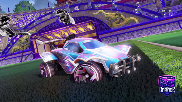 A Rocket League car design from Samylou67