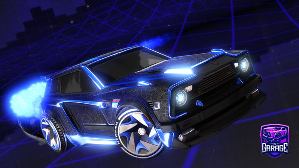 A Rocket League car design from Berneray