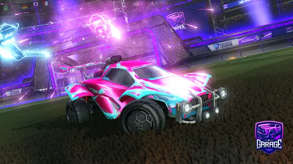 A Rocket League car design from Xn2sL