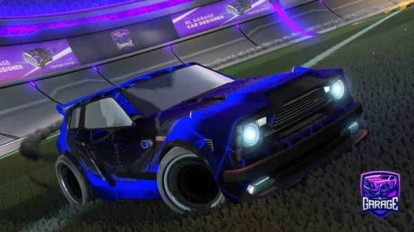 A Rocket League car design from DerekC