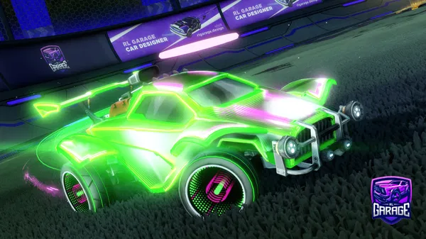 A Rocket League car design from emergency_door11