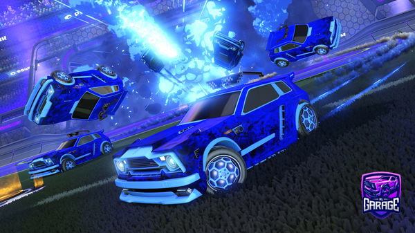 A Rocket League car design from YeetyBoiiiiii