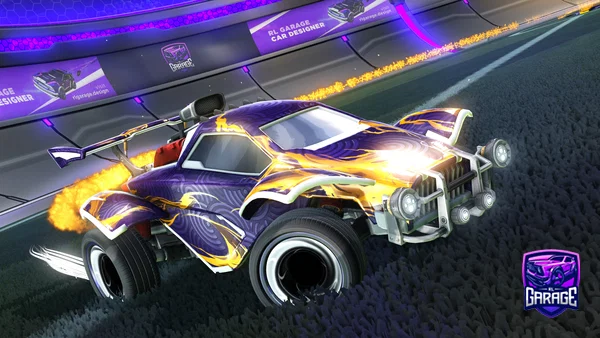 A Rocket League car design from RxbsiN
