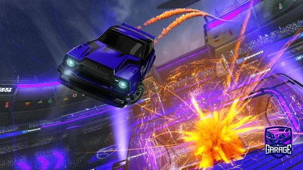 A Rocket League car design from GHOST31292