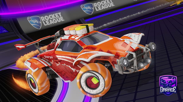 A Rocket League car design from randomzguy