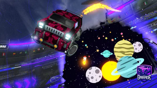 A Rocket League car design from GUILLEMREDA